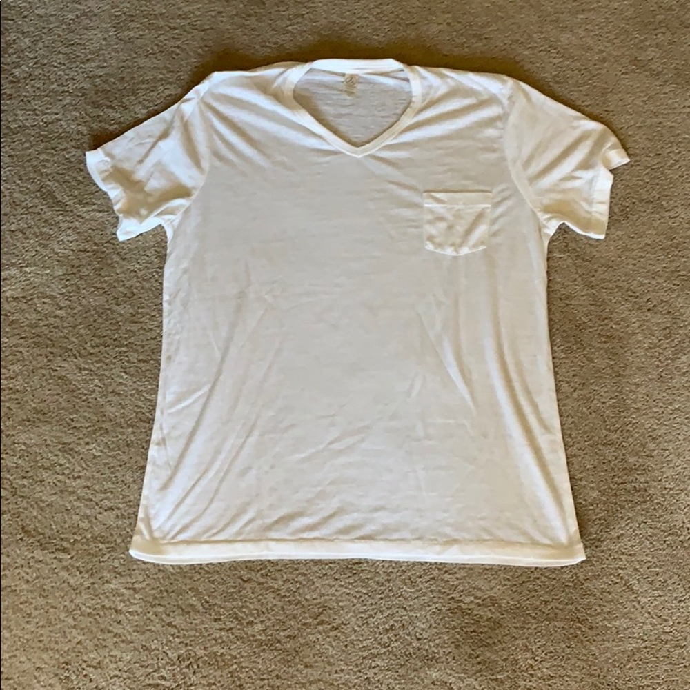White Short sleeve Tee